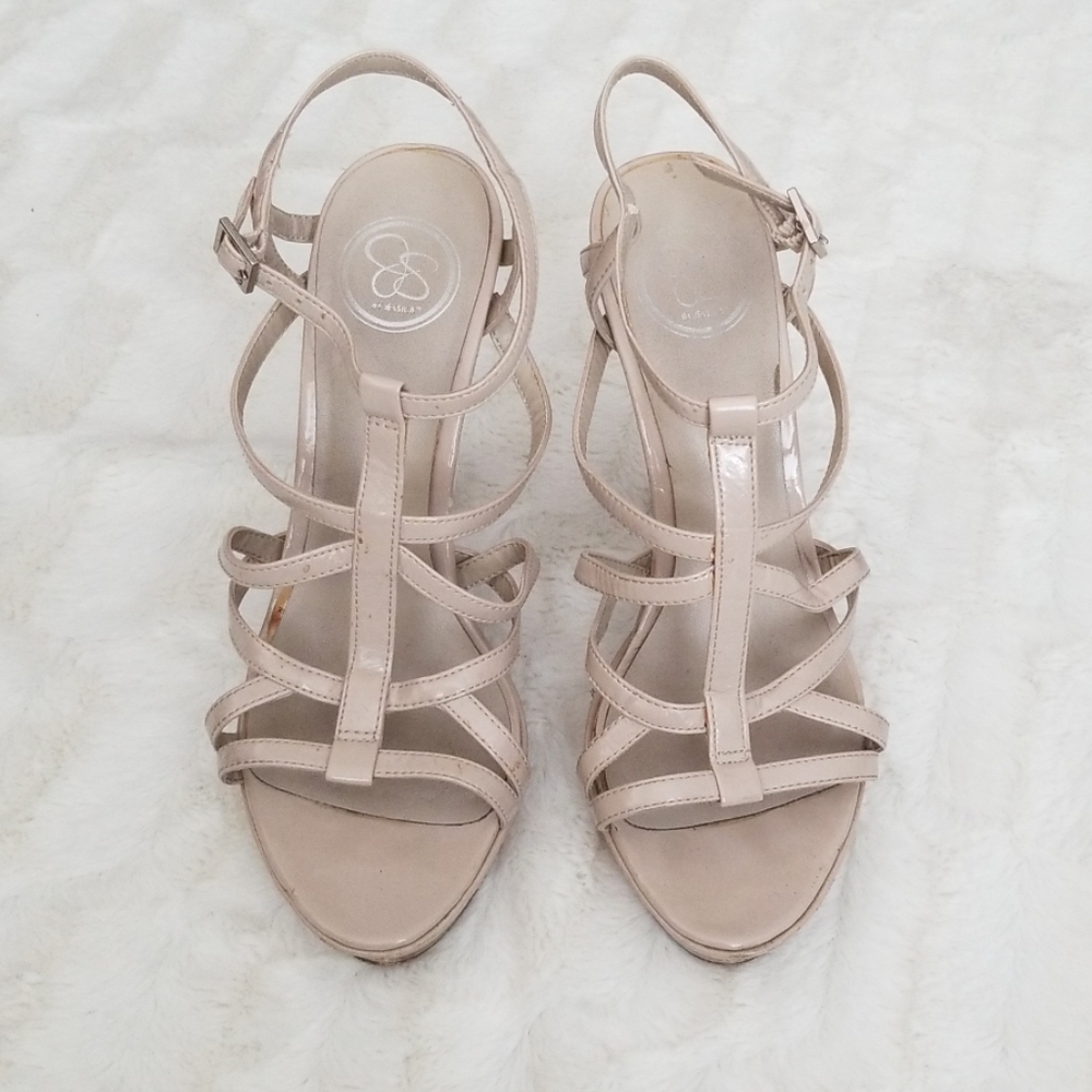 LAST CALL! Nude Patent Leather Heels